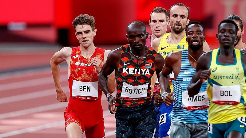 Adrin Ben consigue un meritorio quinto puesto en la final de 800 metros