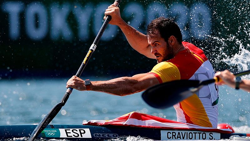 A Saúl Craviotto y a Carlos Arévalo se les escapan las medallas en el K1 200