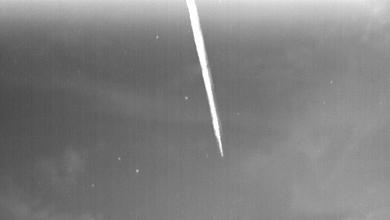 Dos bolas de fuego sobrevuelan los cielos de Andalucía y Castilla-La Mancha