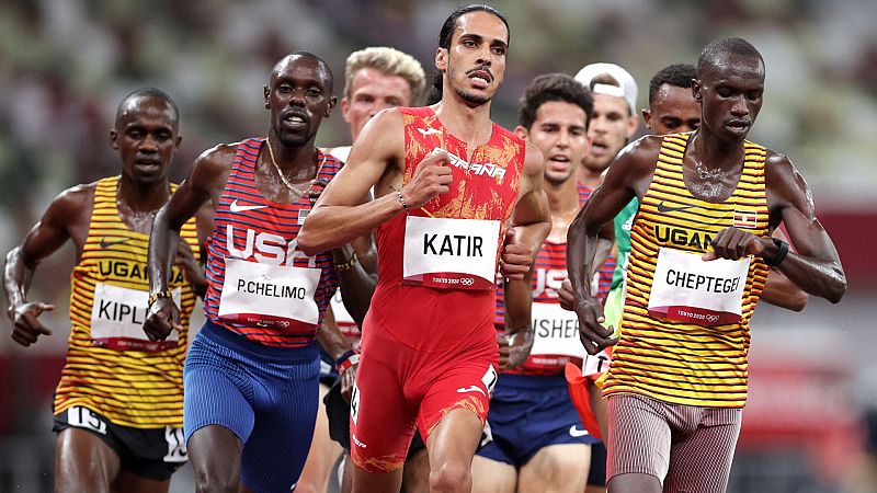 Mo Katir, octavo en la victoria de Cheptegei en los 5.000m de Tokyo 2020
