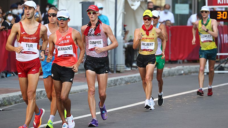 Marc Tur, tras rozar el bronce en los 50km marcha: ''A falta de 500 metros empec a ver borroso''