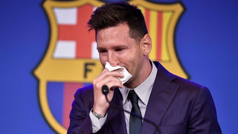 Messi se despide del Barça entre lágrimas: "Hice todo lo posible para quedarme"