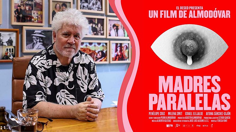 Provocador y ¡al natural! Un pezón en el teaser póster de 'Madres paralelas', lo nuevo de Almodóvar