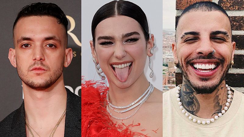 C. Tangana, Rauw Alejandro y Dua Lipa, entre las novedades de la semana