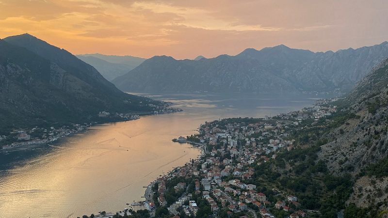 Kotor, la bahía con la puesta de sol más bonita de Montenegro