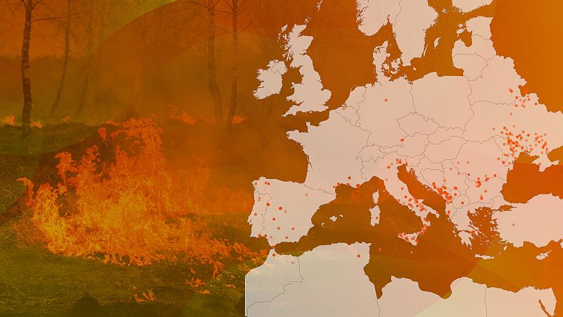 Así arde el Mediterráneo: datos históricos e información en tiempo real sobre incendios forestales en 2021