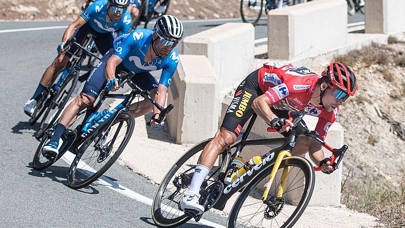 La Vuelta llega a Murcia con el duelo interiorizado por Alejandro Valverde