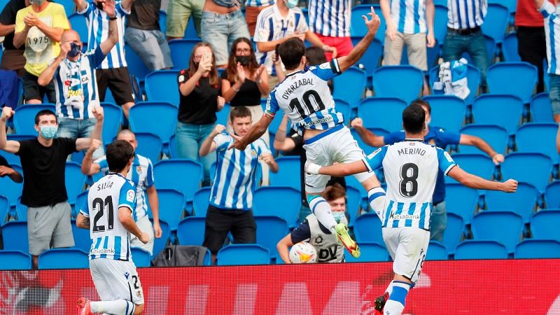 Oyarzabal deja los puntos en casa de penalti para la Real Sociedad ante el Rayo Vallecano