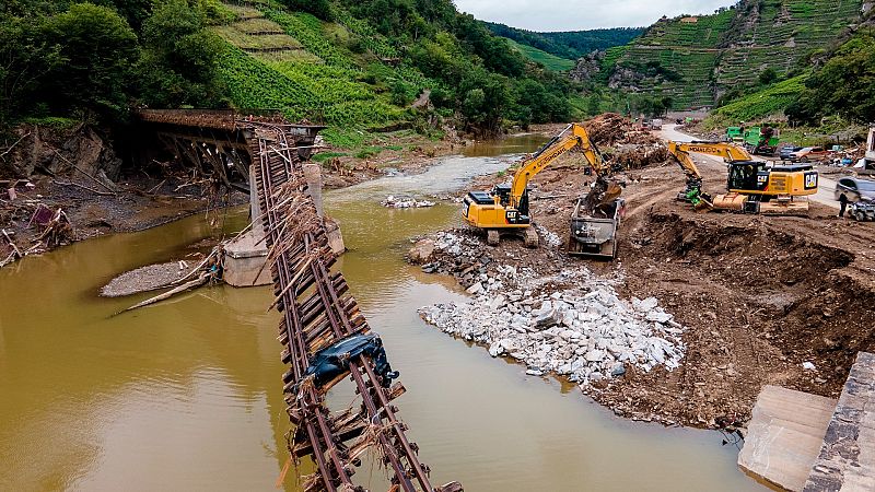 Inundaciones como las de Alemania son hasta nueve veces más probables por el cambio climático