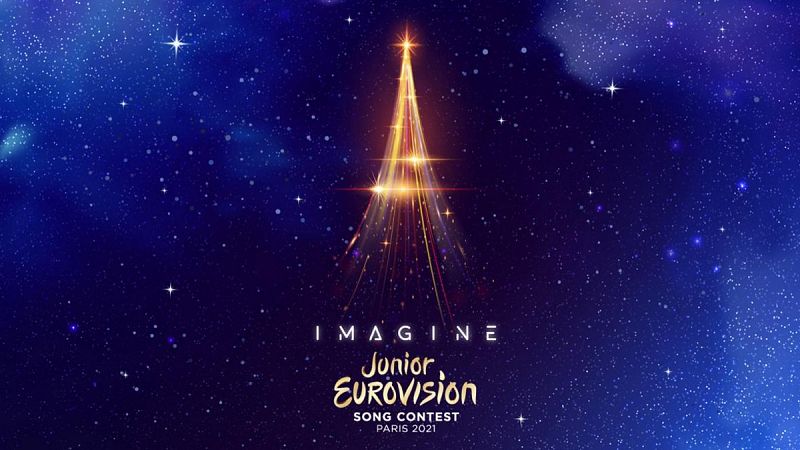 La Torre Eiffel de París, la imaginación y Navidad inspiran el logo de Eurovisión Junior 2021