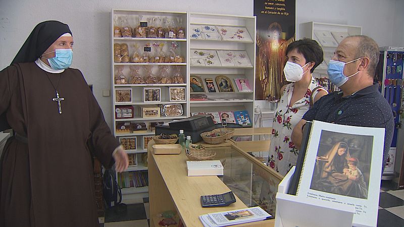 Las Carmelitas samaritanas abren una tienda en Toledo para sobrevivir