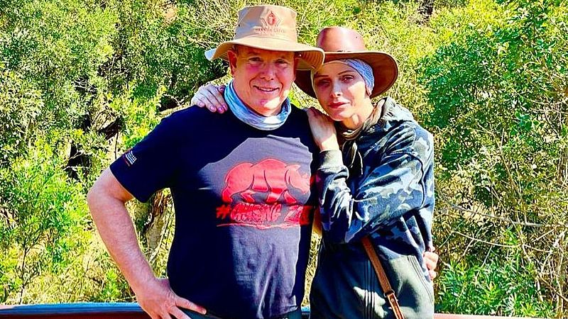 Charlène y Alberto de Mónaco posan solos en Sudáfrica: quieren transmitir amor pero solo vemos dolor