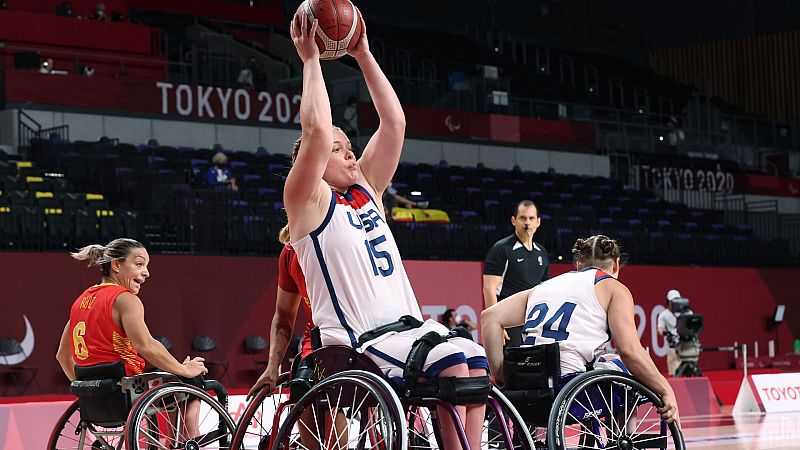 Estados Unidos vapulea a España en el debut en los Juegos Paralímpicos