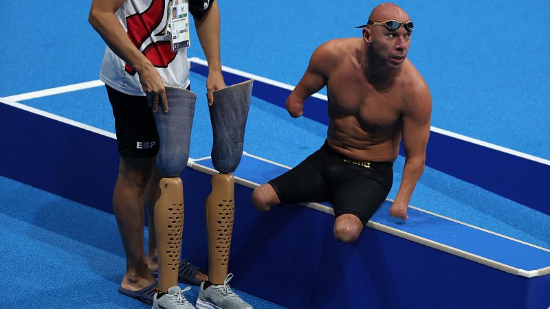 España 'huele' más medallas en natación paralímpica