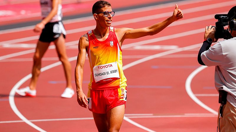 Yassine Ouhdadi, sexto en la final de 1500 metros T13