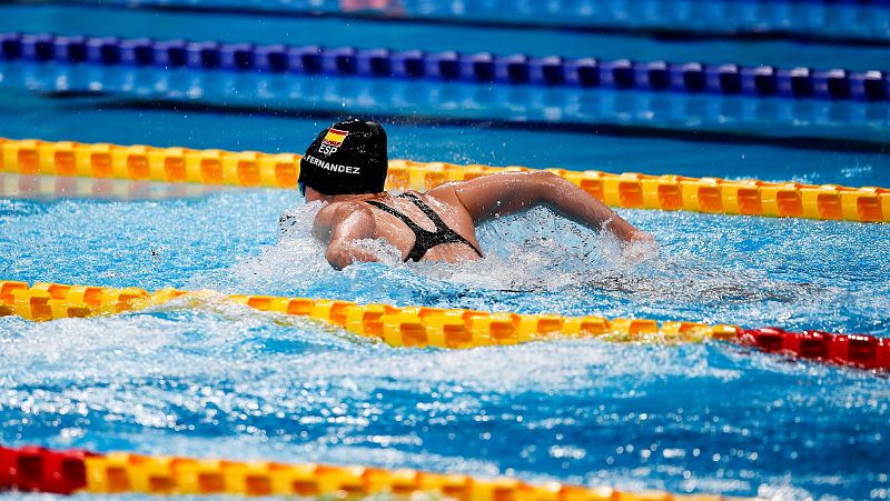Sarai Gascón y Marta Fernández lideran el pleno de finales en natación