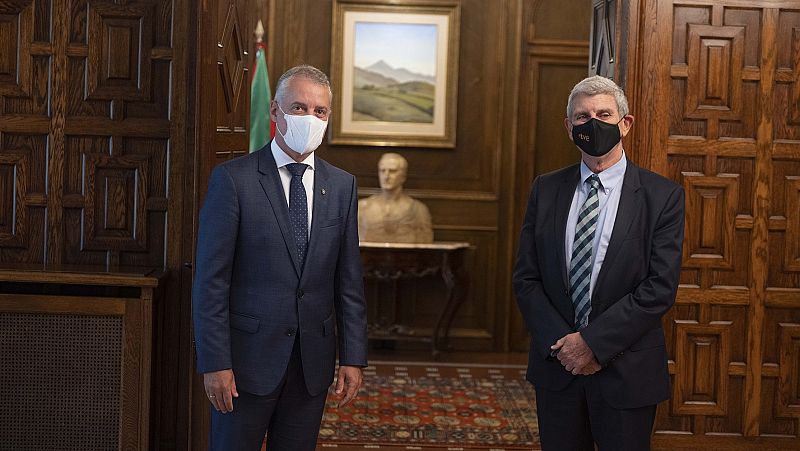 José Manuel Pérez Tornero se reúne con Iñigo Urkullu en Vitoria