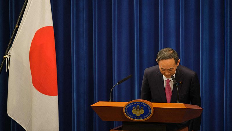 El primer ministro japonés Suga no se presentará a la reelección