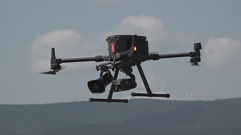 Navarra es pionera en el uso de drones para seguridad ciudadana