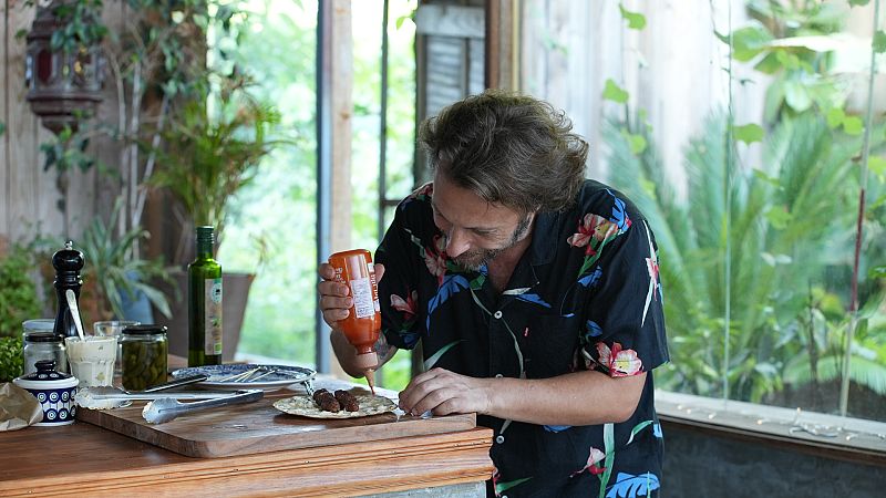 Kebab de chorizo al estilo más canalla. Receta de Gipsy Chef