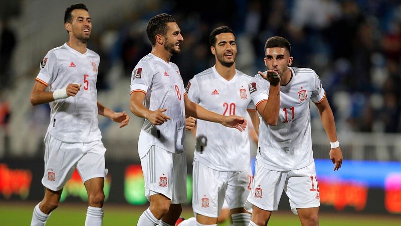 Fornals, Torres y Grecia vuelven a dar a España las opciones de clasificación directa para el Mundial de Catar