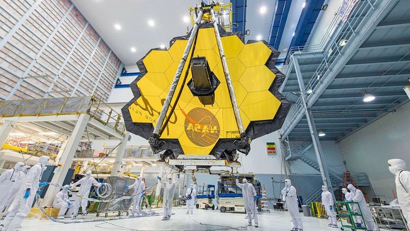 La NASA planea poner en órbita el telescopio Webb el 18 de diciembre
