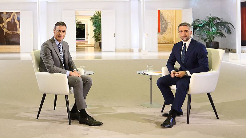 Directo | Así te hemos contado la entrevista a Pedro Sánchez en el inicio del curso político