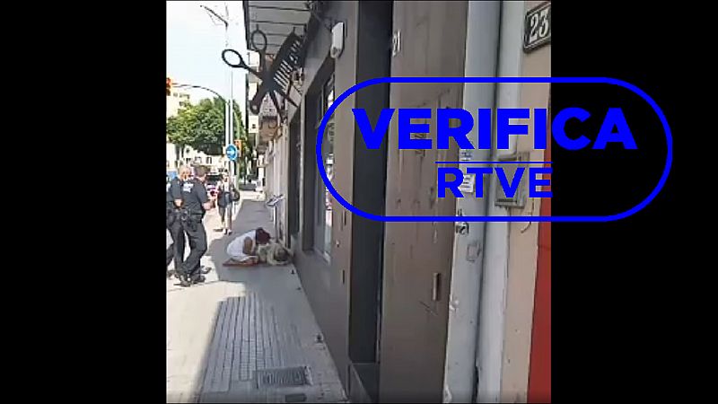 No hay pruebas de que el desmayo de esta mujer en la calle se deba a la vacuna