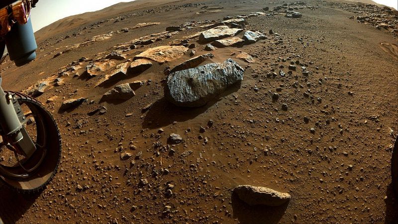 La primera muestra de roca de el Perseverance apunta a un pasado habitable en Marte