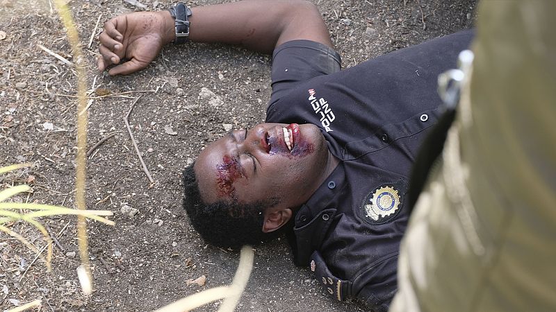 Así se grabó la brutal paliza de Carlos Okoye en 'Servir y Proteger'