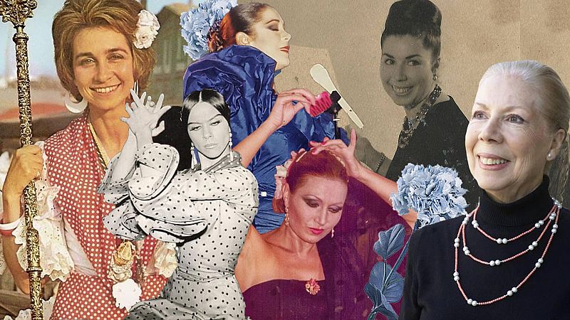 Muere Lina, la diseñadora que vistió de flamenca a Grace Kelly, la reina Sofía, Rocío Jurado e Isabel Pantoja