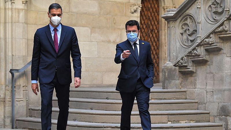 Sánchez constata las "posiciones radicalmente alejadas" con el Govern y defiende un diálogo "sin plazos" sobre Cataluña