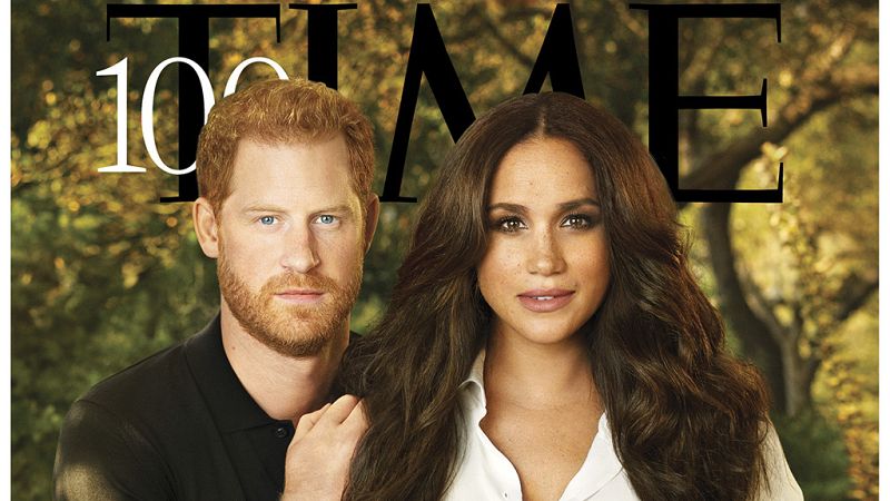José Andrés retrata a Harry y Meghan para la revista 'Time'