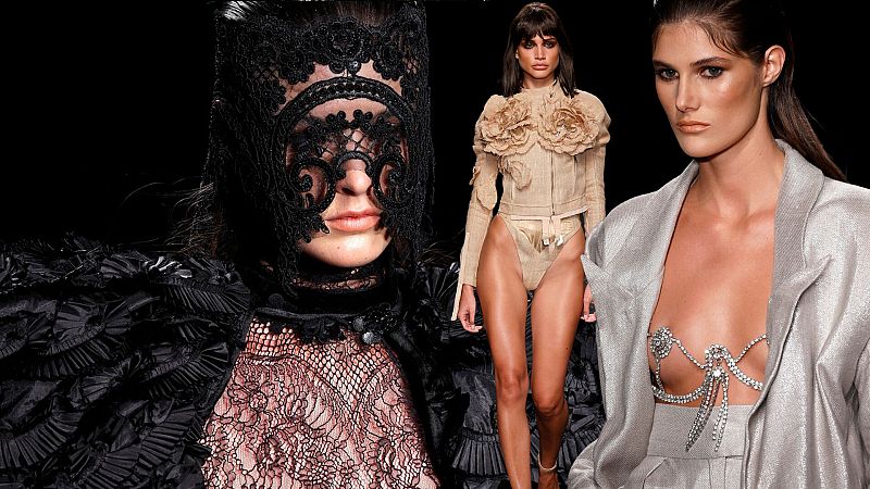 El desfile de Malne calienta la pasarela con una propuesta sexy, atrevida, rebelde y provocativa