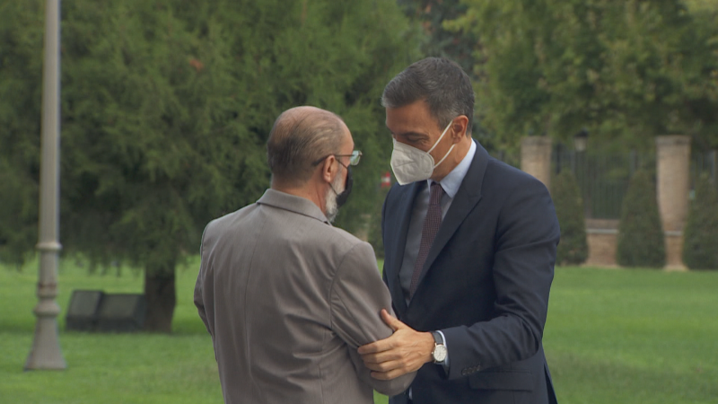 Sánchez apoya una candidatura conjunta Aragón-Cataluña en igualdad
