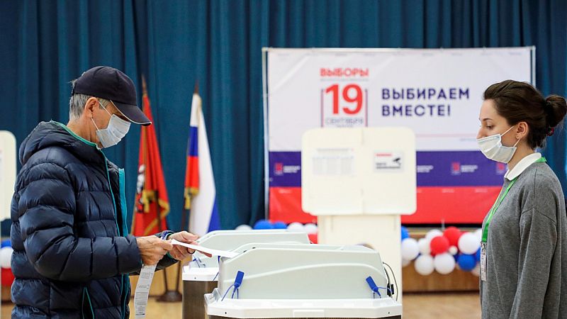 Rusia elige su Duma en unas elecciones que se extenderán tres días por la pandemia