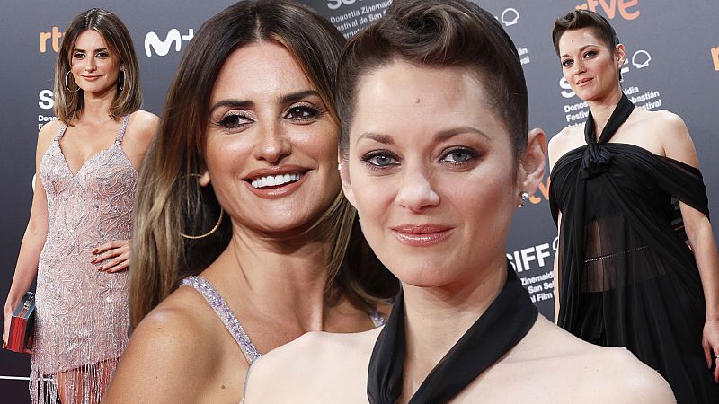Marion Cotillard y Pen�lope Cruz, duelo de glamur y belleza en la alfombra roja