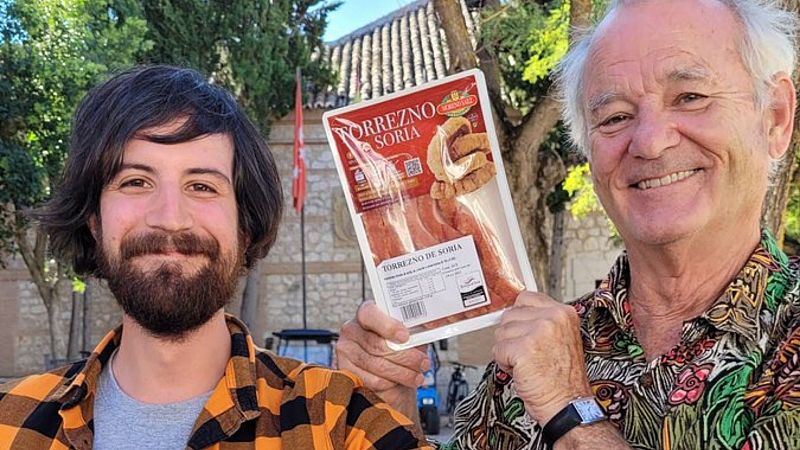 Bill Murray celebra su cumpleaños con torreznos de Soria