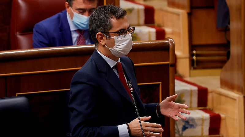 El PP acusa al Gobierno de "conspirar a puerta cerrada" en Cataluña y Bolaños le reprocha "cronificar la fractura"