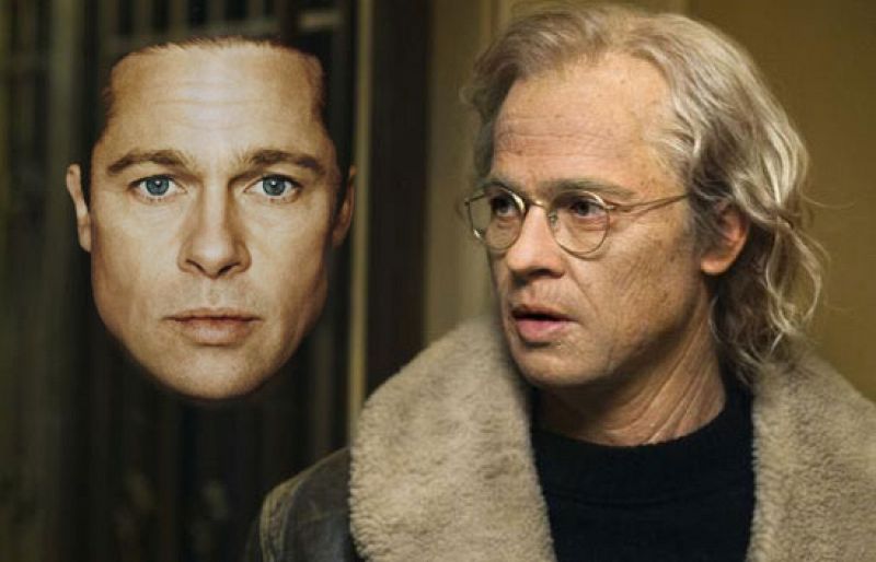 Brad Pitt, un anciano que rejuvenece en 'El extraño caso de Benjamin Button'