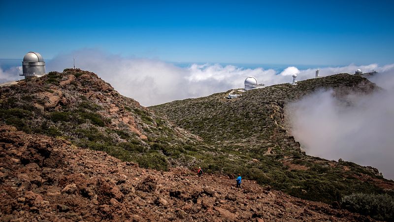 El volcán de La Palma detiene la actividad de los telescopios del Roque de los Muchachos