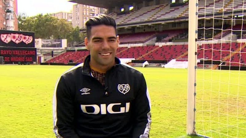 Radamel Falcao, en TVE: "¿Por qué no soñar con algo más que la permanencia?"