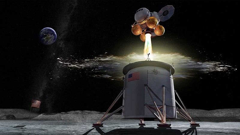 Retos de la carrera espacial: Tener una base en la luna permanente