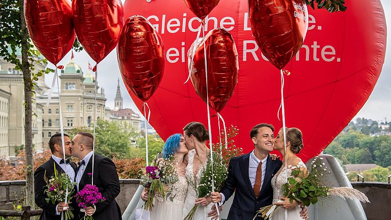 Suiza adopta por referéndum el matrimonio entre personas del mismo sexo