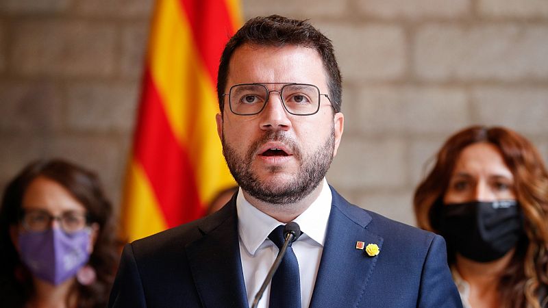 Aragonès se desmarca de Puigdemont y reafirma su compromiso con la mesa de diálogo: "Es la única vía"