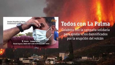 RTVE lanza la campaa solidaria 'Todos con La Palma'