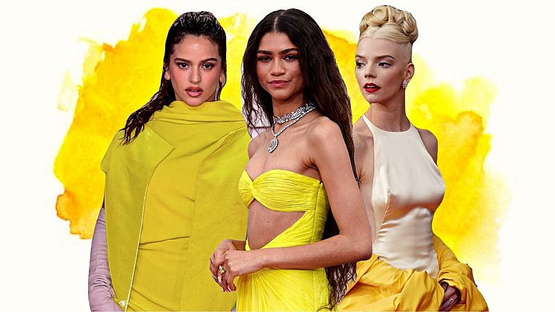Zendaya, Anya Taylor-Joy, Rosalía... Todas apuestan por el amarillo