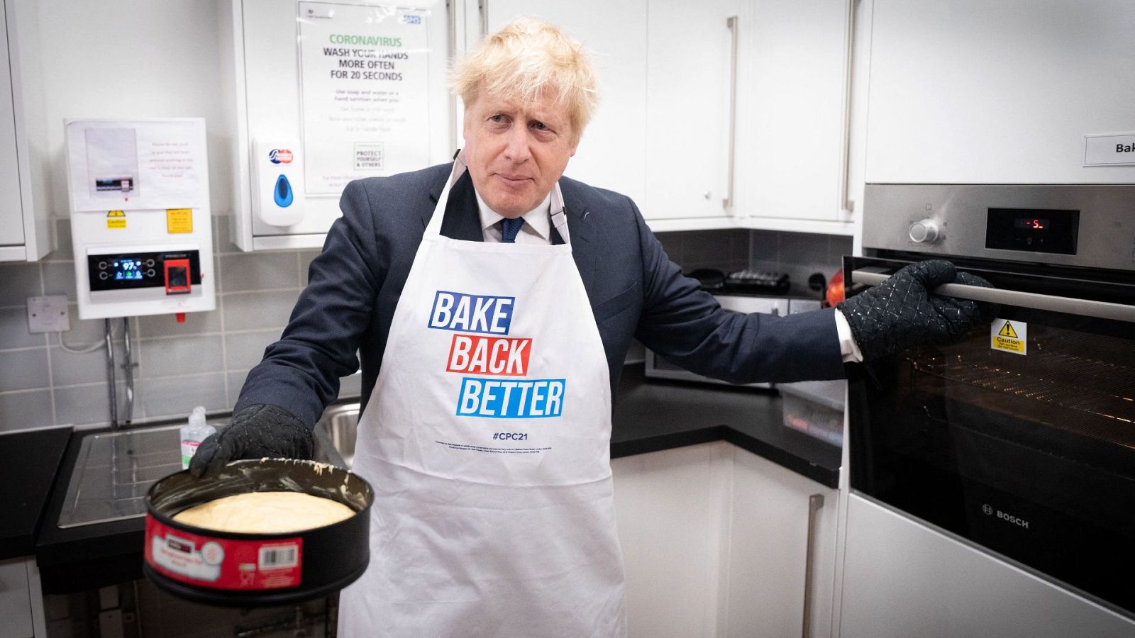 Johnson inaugura el congreso de los conservadores ensombrecido desabastecimiento en el país | Ver