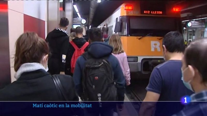 Tercer dia de vaga a Renfe: cancel·lats 24 trens i només funcionen un 61% dels trens