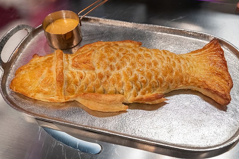 Receta de salmón en costra con salsa choron